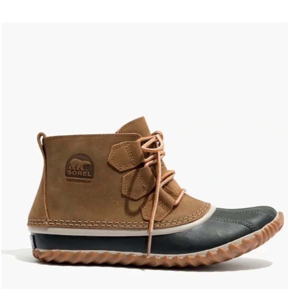 Sorel Brown and Black Winter Boots
